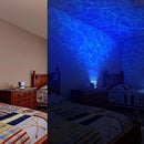 Projetor de Ondas Oceânicas com Caixa de Som – Luz Relaxante para Quarto