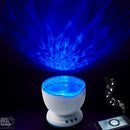 Projetor de Ondas Oceânicas com Caixa de Som – Luz Relaxante para Quarto